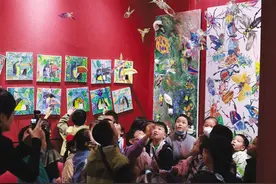 兰州首届少儿美育综合展在甘肃美术馆举行图片