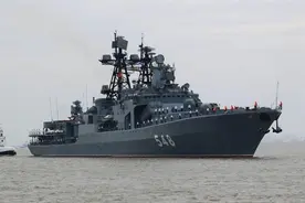 对日发出抗议后，俄海军在日本海进行反潜演习图片