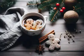 寒冬来杯热茶，再吃点“无糖饼干”，感觉相当健康？图片