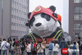成都“爬墙熊猫”消防员限量皮肤就1天？网友“哭晕”，设计方揭秘图片