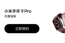 小米手环9 Pro开启预约：系列首次微曲屏图片