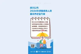 川观独家丨上涨3%！四川公布2024年调整退休人员基本养老金方案图片