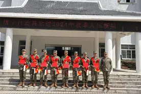 参军报国，不负韶华！镇宁双龙山街道欢送新兵光荣入伍图片