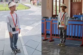 武汉10岁“小孩哥”在博物馆当讲解员，游客点赞：真的不错，讲的特别自然图片