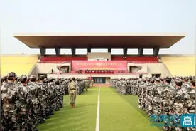 西安石油大学召开2023级新生军训动员大会图片