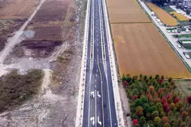 长约428米，青浦这条新建道路将进一步完善区域交通布局图片