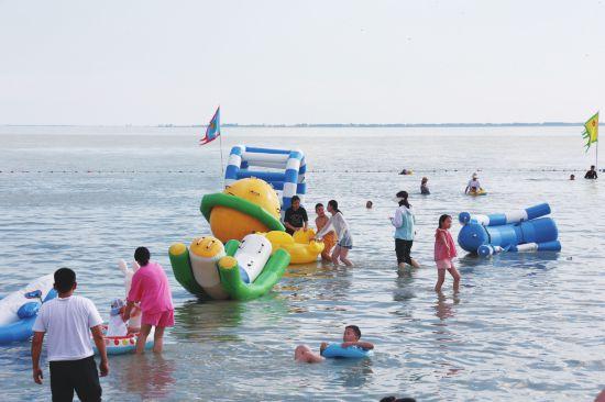 查干湖沙滩浴场焕新迎客