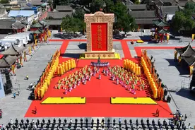 2024年公祭中华人文始祖伏羲大典在甘肃天水举行图片
