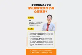 家庭教育促进法实施，家长如何关注孩子的心理健康？图片