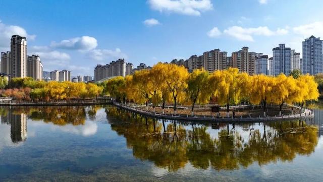 图说定西 | 定西湖畔风景如画