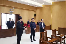 三强三优|博兴县委书记高志国一行到博兴法院调研图片