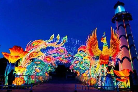 越夜越璀璨！速领青岛西海岸新区金沙滩啤酒城追光指南