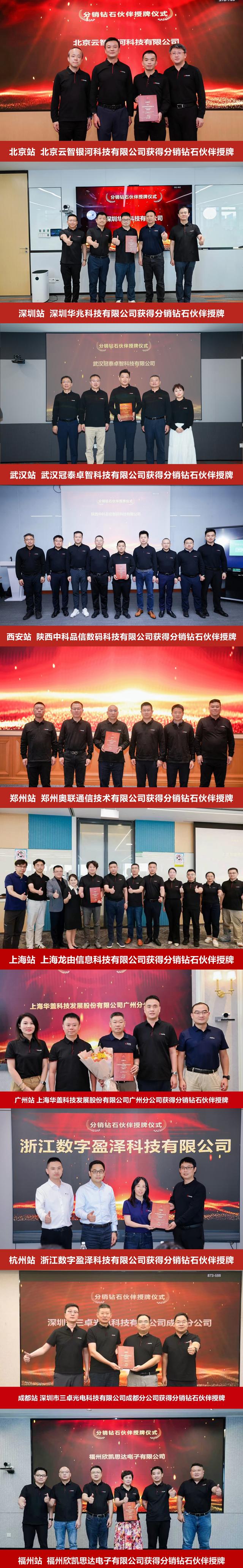 华为坤灵分销伙伴“百&万计划”全面启航，首批10家分销钻石伙伴获授牌