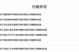 最新批复，7家银行解散！图片