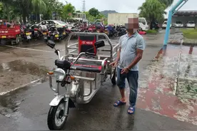 江门新会：男子大意车被窃 民警追踪擒盗贼图片