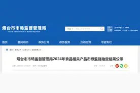山东省烟台市市场监督管理局公示2024年食品相关产品市级监督抽查结果图片