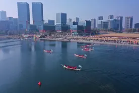 2024四川省“最美绿道”系列赛兴隆湖新春环湖跑开跑图片