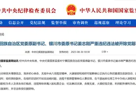 银川市委原书记姜志刚被双开，拿财政资金建塔曾被国务院点名通报图片