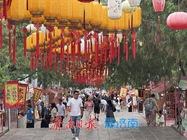 一年四季 泉在济南丨初秋千佛山：山林寻趣正当时 民俗非遗添雅兴