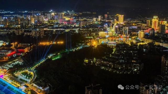 越夜越浪漫，广安哪一处夜景让你心动了？