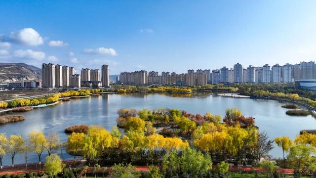 图说定西 | 定西湖畔风景如画