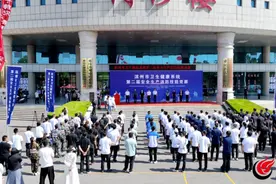 滨州市卫生健康系统第二届安全生产消防技能竞赛成功举办图片