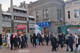 【景区年味别样浓】中华巴洛克历史文化街区，特别为你下一场“雪”图片