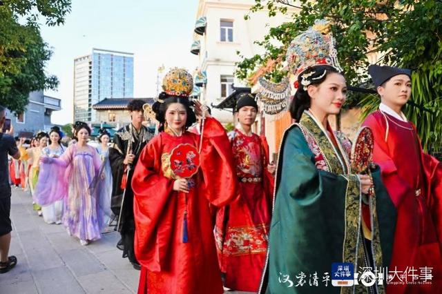国庆“汉裳清平”国潮文化周启幕，深圳百年古墟上演文旅盛宴