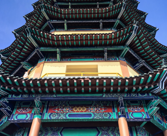 焕新归来！沂水东皋公园：四季有景夜有光 古塔生辉美出圈