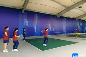 2025“博鳌杯”匹克球国际公开赛琼海站12日在琼海举行图片