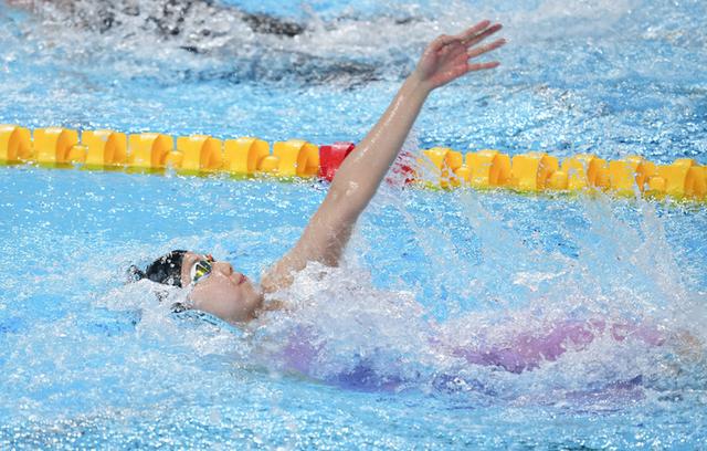 彭旭玮获世锦赛女子100米仰泳第五名