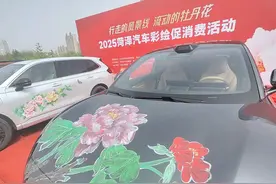 “行走的牡丹”在春风中流转！坐实菏泽是一座懂浪漫的城市图片