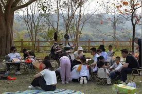 春光明媚，封开露营消费市场火爆图片