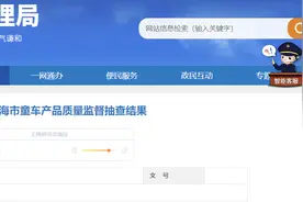 2024年上海市童车产品质量监督抽查结果公布图片