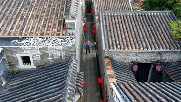 文化中国行丨明清古建×当代艺术，这个岭南古村凭“混搭”出圈