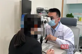 女子在起风天睁不开眼，原是患上睑板腺功能障碍图片