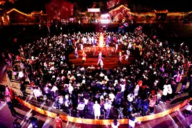 开封市朱仙镇：文旅融合带火寒冬“夜经济”图片