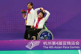 杭州亚残运会|她是运动员、诗人、追星族，她是冠军杨贝贝图片