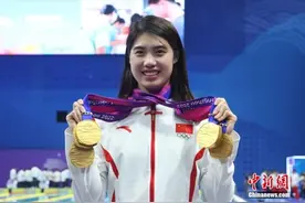 感动中国的张雨霏，要做世界的“蝶后”图片