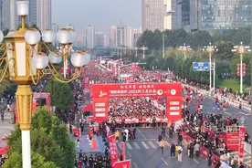 燃爆全城！2023临沂马拉松激情开跑图片