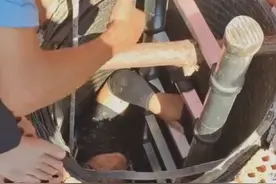 “有人吗！救命......”湖南一学校污水井中传出呼救声？图片