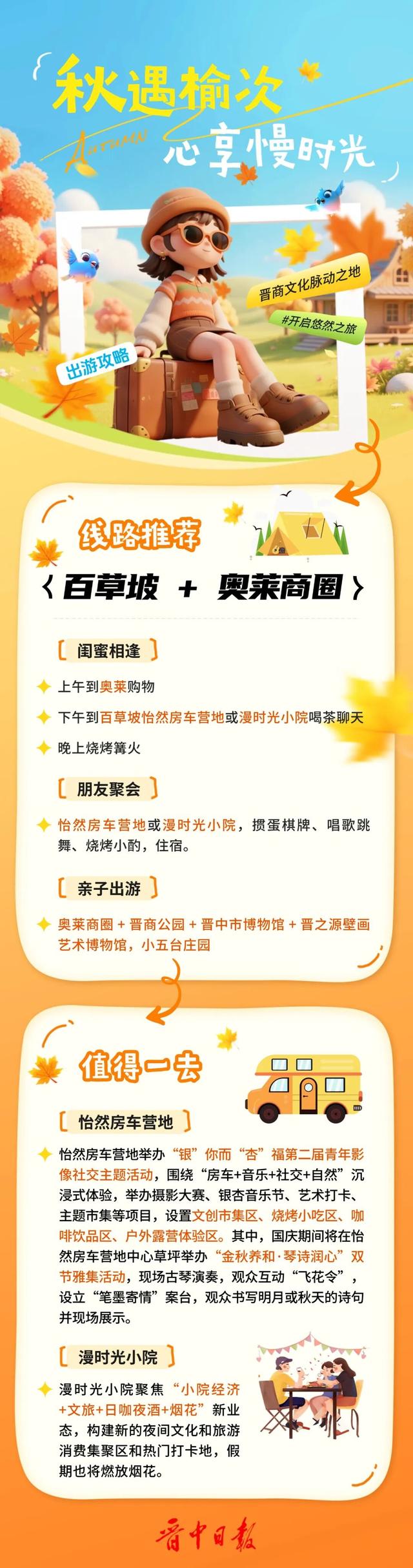 国庆小长假榆次攻略来啦！8天耍到不想走