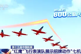 好似孔雀舞长空 解锁“红鹰”招牌动作“七机开花”图片
