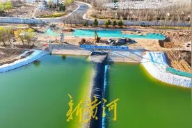 聊城徒骇河昌东橡胶坝：防汛行洪显成效，漾漾清流润民生 | 沿着水网看山东图片