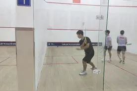 体力与脑力的综合比拼！杭州高中生入选世锦赛国家壁球集训队图片