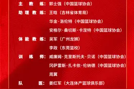 中国男篮公布集训名单，北京周琦、曾凡博、廖三宁入选图片