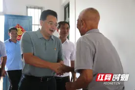 零陵：赵立平到珠山镇开展“八一”走访慰问活动图片