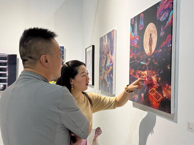 观展｜当宋庄传统版画匠人邂逅人工智能技术