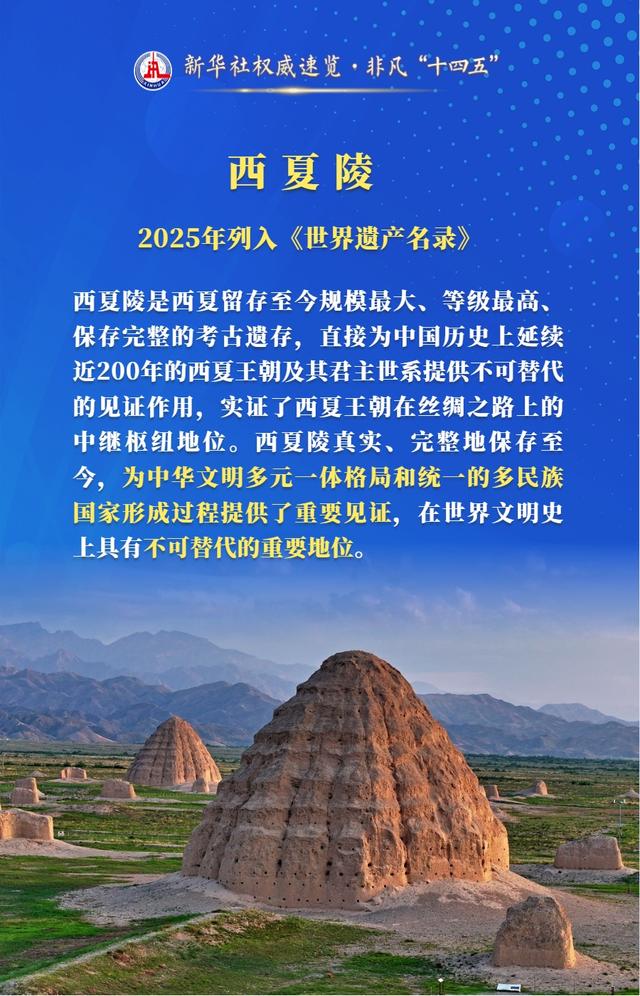 新华社权威速览·非凡“十四五”｜“十四五”时期，这些文化遗产成功申遗