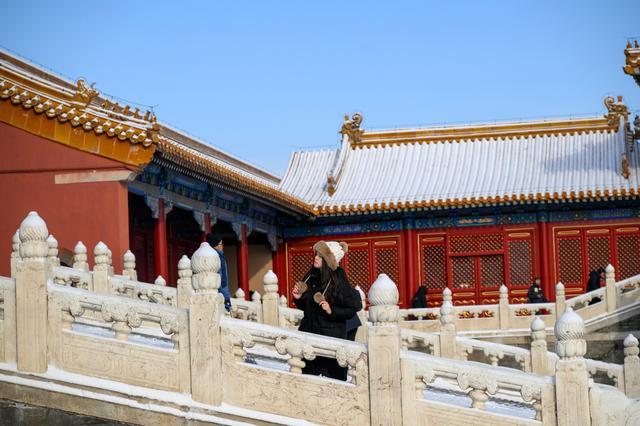 雪后初霁游故宫